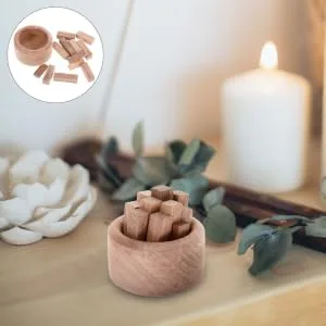 1 Set Beauty Salon Diffuser Wood Diffuser Domestic Use Wood Decor Diffuser Woodpile Shape Diffuser Office Diffuser Office Ornament Diffuser - product information 7
