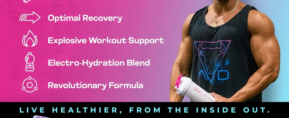 Project AD Aminotaur - Amino Acids with BCAAs Pre Workout Amino Energy BCAA Amino Acids Keto Friendly Coffee Extract Energy Powder (Sour Apple) - product information 5