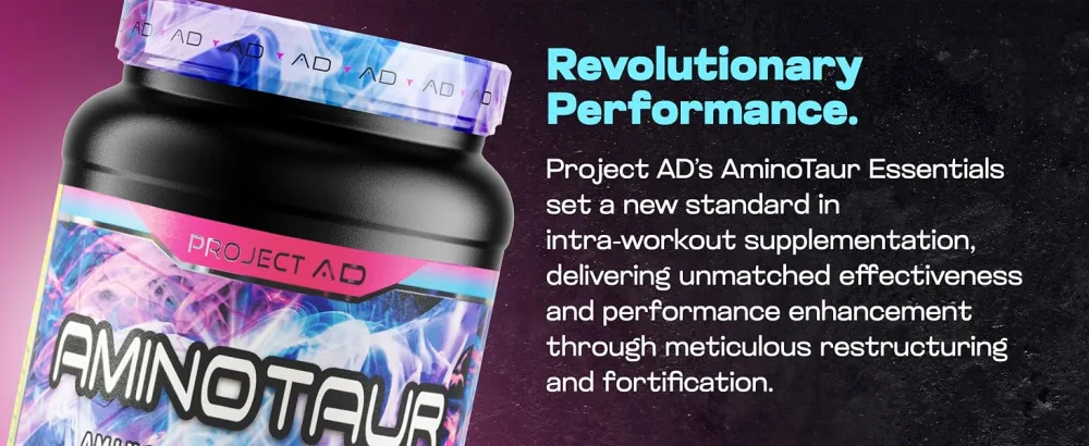 Project AD Aminotaur - Amino Acids with BCAAs Pre Workout Amino Energy BCAA Amino Acids Keto Friendly Coffee Extract Energy Powder (Sour Apple) - product information 6