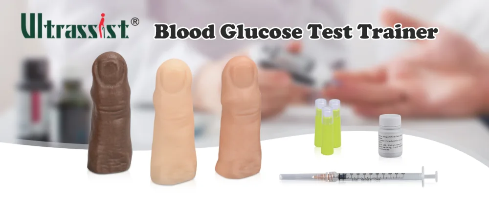 Blood Glucose Test Trainer Simulated Finger Peripheral Blood Collection Practice - Blood Glucose Test Trainer
