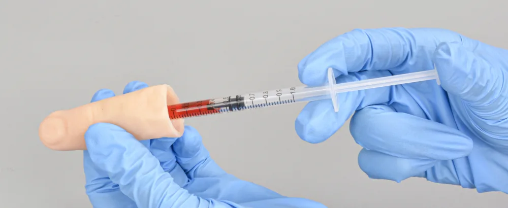 Blood Glucose Test Trainer Simulated Finger Peripheral Blood Collection Practice - Blood Glucose Test Trainer