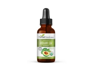 Herbal Goodness Flow Secure 1oz Supplement - Menstrual Cycle for Women - Mood Support Hormone Health Aids Relaxation Metabolic Support - AVACADO LEAF