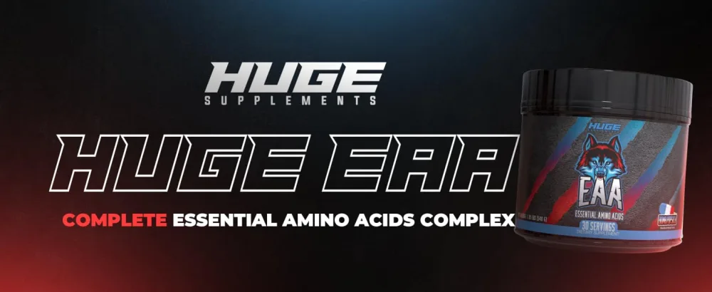 Huge EAA Supplement Highest Dosed Essential Amino Acids Powder 12.85g EAAs & 8g BCAAs Per Serving Maximize Muscle Growth Recovery & Performance (Bomb Popsicle 17.73 Oz.) - Huge EAA Bomb Popsicle