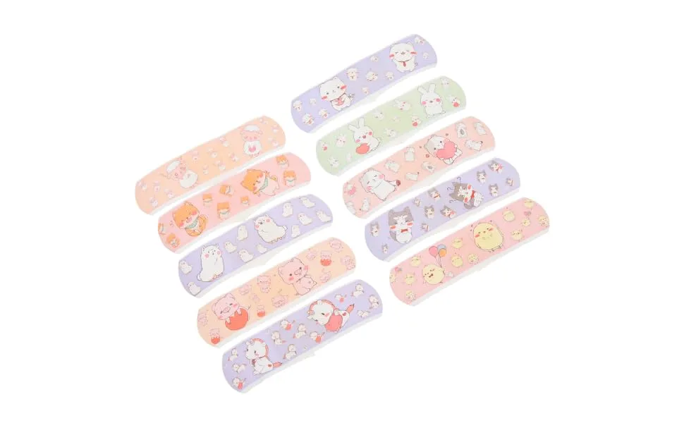Breathable Bandages 1 Box Cartoon Medical Glue Stickers Adhesive Child Woundplasts - product information 2