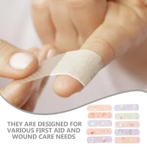 Breathable Bandages 1 Box Cartoon Medical Glue Stickers Adhesive Child Woundplasts - product information 7
