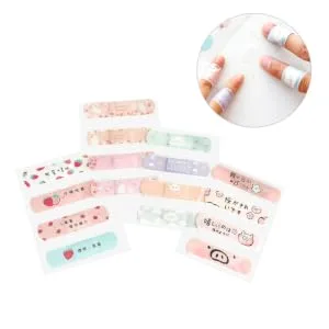 4 Adhesive Bandages Hemostasis Bandages Adhesive Plaster Water Resistant Hemostasis Care Cartoon Breathable Dressing - product information 4