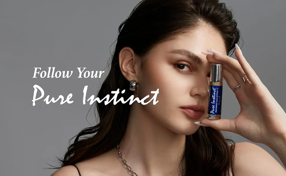 Pure Instinct Roll-On - The Original Pheromone Infused Essential Oil Perfume Cologne - Unisex For Men and Women - TSA Ready - The Original