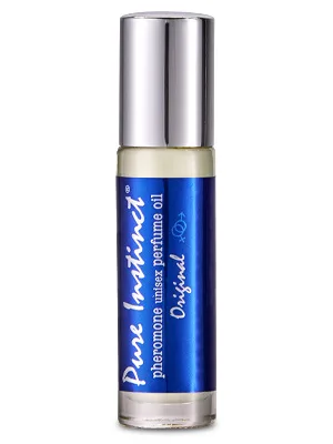 Pure Instinct Roll-On - The Original Pheromone Infused Essential Oil Perfume Cologne - Unisex For Men and Women - TSA Ready - The Original