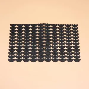 60 Pairs Heel Pad Repair Men's Black Size 3 - product information 2