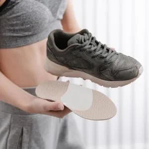 1 Pair Arch Half Pad Reusable Arch Support Foot Supply Foot Accessory Comfortable Arch Support Comfortable Foot Support Replaceable Flatfoot Support Gel Foot Support Arch Supports Transparent 8.70X6.80X0.60CM - product information 6