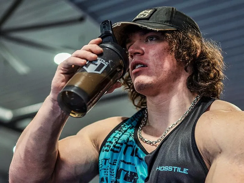 HOSSTILE Beta-Alanine Beta Alanine Powder Beta Alanine Pre Workout Delays Muscular Fatigue Increases Strength & Performance Unflavored 60 Servings - sam sulek