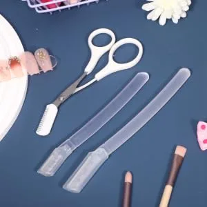 Didiseaon 1 Set Eyebrow Trimmer Set Eyebrow Razor Eye Brow Kit Eyebrow Sicssors for Trimming Eyebrow Scissors Eye Brow Shaping Kit Eyebrow Trimming Kit Eyebrow Shaper Kit Eyebrow Shaping Kit - product information 6