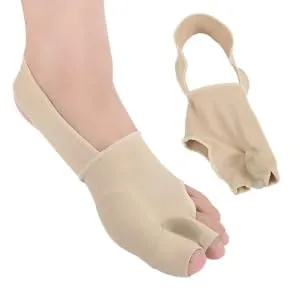 1 Pair Toes Separator Gloves Bunion Sleeve Support Bunion Sleeves Spacers Splint Bunion Straightener Ease Foot Socks Thumb Bunions Protector Gasket Eversion L As Shown - product information 5