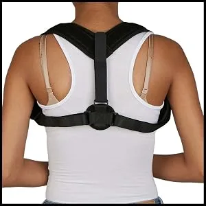 Back Posture Corrector for Women & Men - Discreet Comfortable Clavicle Support Back Brace - Neck Back and Shoulder Pain Relief Figure 8 Clavicle Brace for Posture Correction and Alignment (Universal) - upper back brace posture corrector corrector de postura para mujer back corrector for women