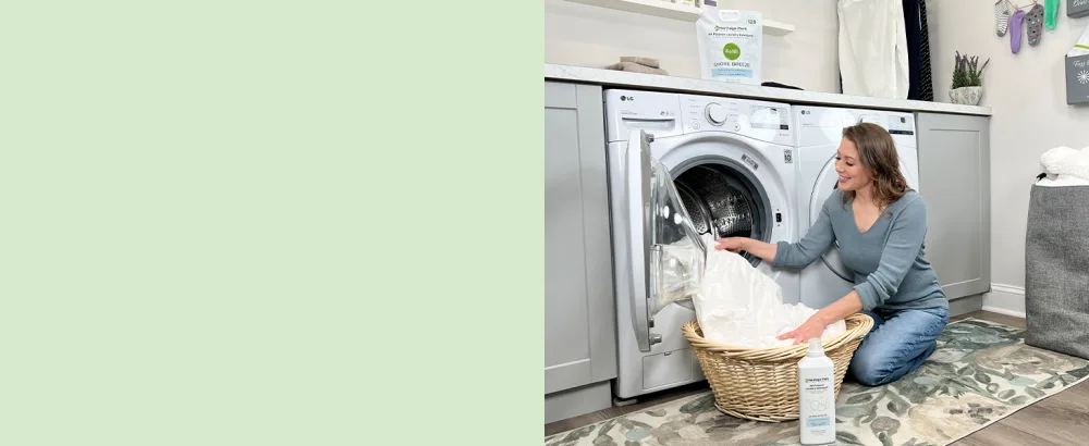 Heritage Park All-Purpose Shore Breeze Lightly Scented pH-Neutral Laundry Detergent - Stain-Fighting Enzymes Ultra Concentrated (64 fl oz Refill Pouch) - hand method clothes active wear refill pink variance fabric fit organic degreasing wool swim whash