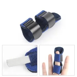 1 Pair Fixing Extension Splint Thumb Splint Thumb Support Brace Adjustable Stand Ring Bracket Support Splint Carpal Immobilization Metal Strap - product information 6
