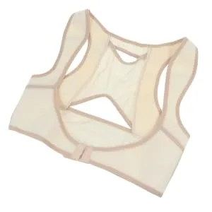 Straighten Back Posture Chest Support Chest Posture Posture Trainer Posture Hump Men and Women Woman Orthotics Breast Support Brace M Beige - product information 1