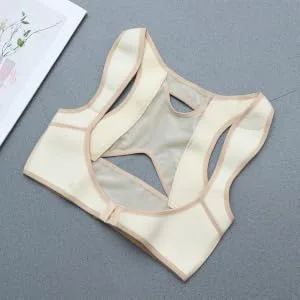 Straighten Back Posture Chest Support Chest Posture Posture Trainer Posture Hump Men and Women Woman Orthotics Breast Support Brace M Beige - product information 3