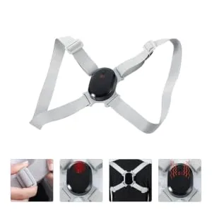 1 Set Orthotics Carriers for Brace Humpback Trainer Intelligent Sensor Vibration Reminder Smart Posture Posture Correct Belt Child Shock Abs - product information 5