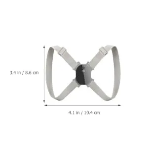 1 Set Orthotics Carriers for Brace Humpback Trainer Intelligent Sensor Vibration Reminder Smart Posture Posture Correct Belt Child Shock Abs - product information 7