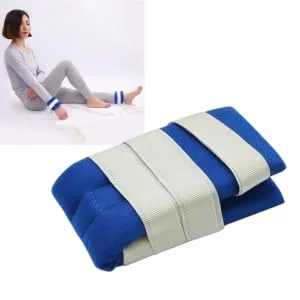 1 Pair Arm Slings Leg for Hand Constraints Hand Stabilizer Patient Leg Support Leg Arm Constraints Strap Sponge - product information 3