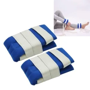 1 Pair Arm Slings Leg for Hand Constraints Hand Stabilizer Patient Leg Support Leg Arm Constraints Strap Sponge - product information 4