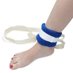 1 Pair Arm Slings Leg for Hand Constraints Hand Stabilizer Patient Leg Support Leg Arm Constraints Strap Sponge - product information 6