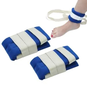 1 Pair Arm Slings Leg for Hand Constraints Hand Stabilizer Patient Leg Support Leg Arm Constraints Strap Sponge - product information 7