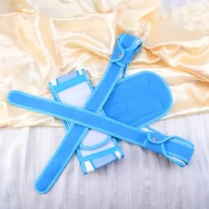 Posture Brace Belt Posture Support Braces Posture Fixer Strap Upper Support Kickstand Orthotics Shoulder S Blue - product information 4