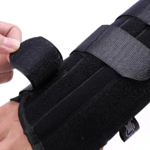 Wirst Splint Wirst Support Brace Wrist Fixed Sleeve Right Black - product information 4