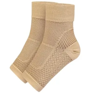 1 Pair protection ankle socks elastic Lace up boots ankle support Brace womens compression 14.5x13.5cm As Shown - product information 3