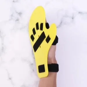 1pc Finger Board Palm Splint Left Hand Splint Hand Splints for Yellow Size 1 - product information 4