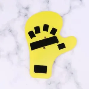 1pc Finger Board Palm Splint Left Hand Splint Hand Splints for Yellow Size 1 - product information 5