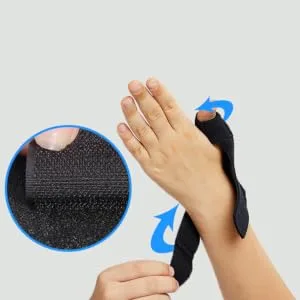 1 PC Thumb Brace Thumb Splint Thumb Fixed Guard Thumb Support Brace Guard Thumb Joint Treatment Child Basketball L Black - product information 6