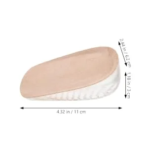 Invisible Hidden Heel Womens Heels Closed Toe Heel Lift Inserts Heel Support Pad Shoe Height Pads Mens As Shown S 3CM - product information 6