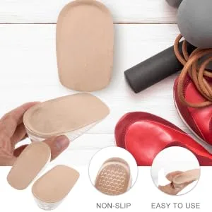 Invisible Hidden Heel Womens Heels Closed Toe Heel Lift Inserts Heel Support Pad Shoe Height Pads Mens As Shown S 3CM - product information 7