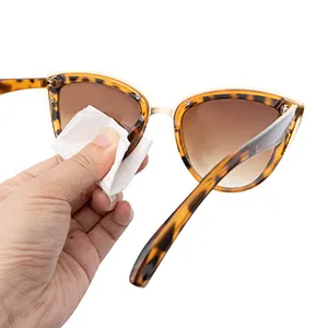 OKH Stick-on Bifocal Lenses Convert Sunglasses Goggles or Glasses into Magnified Readers Reusable No Water Needed +1.5 - Clean