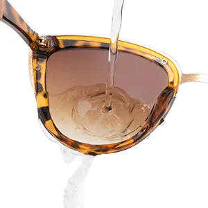 OKH Stick-on Bifocal Lenses Convert Sunglasses Goggles or Glasses into Magnified Readers Reusable No Water Needed +1.5 - stick on bifocal lens