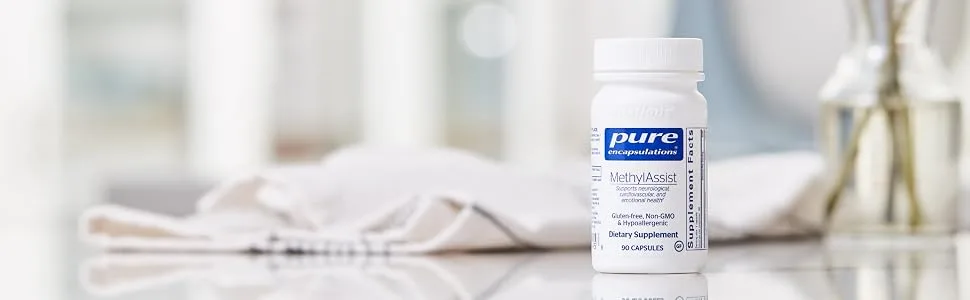 Pure Encapsulations MethylAssist | Supplement with B Vitamins to Support Cardiovascular and Neuronal Health* | 90 Capsules - MethylAssist