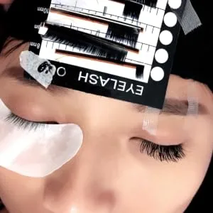 1 Set Grafting Eyelash Tool Eyelash Display Eyelash Holder Pad Lash Trays Lash Stand Pallet Holder Eyelash Extension Tools Crystal Tray False Lash Tool Fabric Headband Magnetic - product information 2