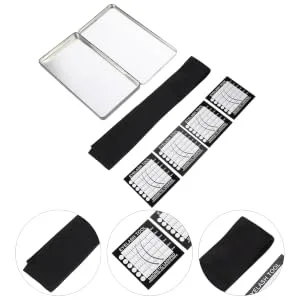 1 Set Grafting Eyelash Tool Eyelash Display Eyelash Holder Pad Lash Trays Lash Stand Pallet Holder Eyelash Extension Tools Crystal Tray False Lash Tool Fabric Headband Magnetic - product information 3