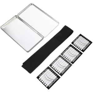 1 Set Grafting Eyelash Tool Eyelash Display Eyelash Holder Pad Lash Trays Lash Stand Pallet Holder Eyelash Extension Tools Crystal Tray False Lash Tool Fabric Headband Magnetic - product information 6