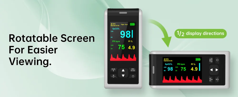 Probes for infants - Compatible with Handheld Pulse Oximeter Overnight Oxygen SpO2 Heart Rate Monitor - blood oxygen meter finger