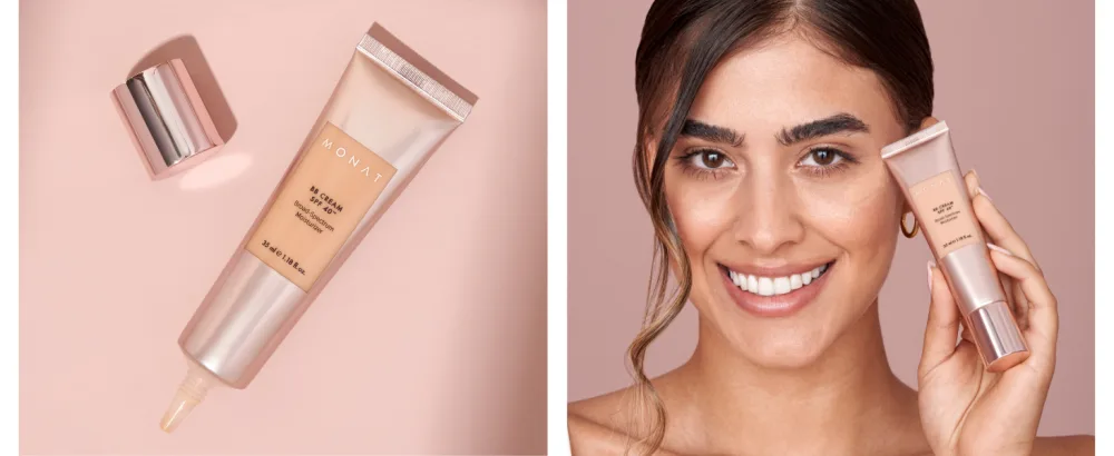 Monat BB Cream SPF 40 - Nude Broad-Spectrum Moisturizer Lightweight Tinted Coverage Fragrance-Free 35ml/1.18 fl. oz. - BB Cream SPF 40