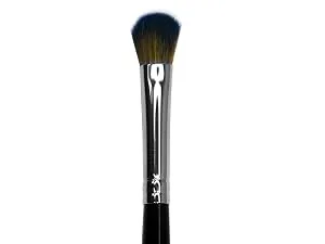 Cinema Secrets E23 Flat Filbert Eyeshadow Brush - fluffy curved