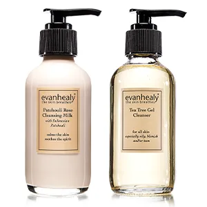 evanhealy Tea Tree Gel Cleanser with Lavender - Non-Detergent Gel for Face & Body - All Skin Types - Cleaning Milk, Cleansing Gel