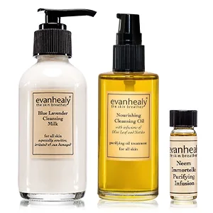 evanhealy Tea Tree Gel Cleanser with Lavender - Non-Detergent Gel for Face & Body - All Skin Types - Cleansers, Oils