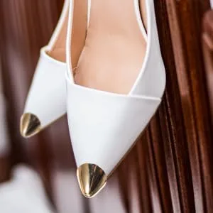 3 Pairs High Heels to Protect The Decor Shoe Toe Protector Boot Tips Shoes Protector Heel Covers for High Heel Shoes Boot Protector Toe Guard Pointed Hat Pointy Metal - product information 2