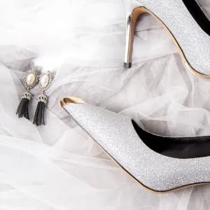 3 Pairs High Heels to Protect The Decor Shoe Toe Protector Boot Tips Shoes Protector Heel Covers for High Heel Shoes Boot Protector Toe Guard Pointed Hat Pointy Metal - product information 5