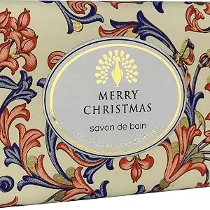Merry Christmas Vintage Toys Large Bath Soap Bath Luxurious Gift Soap Rich Shea - soap